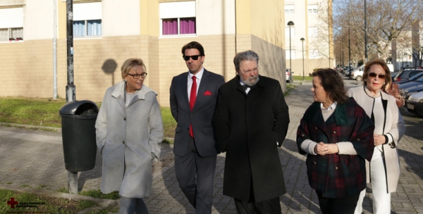 Visita do Presidente da Cruz Vermelha Portuguesa