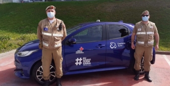 Caetano Auto cede viaturas à Cruz Vermelha para apoio à vacinação